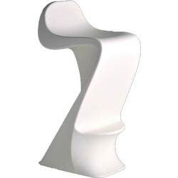 Swing Λευκό Σκαμπό για Bar Fiber glass-πολυπροπυλενίου Pip 07060032 Για εσωτερική και εξωτερική χρήση.30x40x88