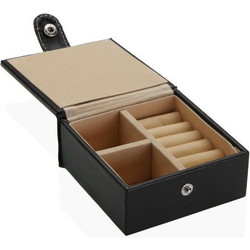 Κουτί-μπιζουτιέρα Versa Μαύρο 10 x 5 x 10 cm