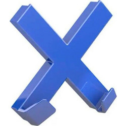 Μαγνήτης Novus MEGA Magnet CROSS XL Μπλε Σταυρός 9 x 9 cm