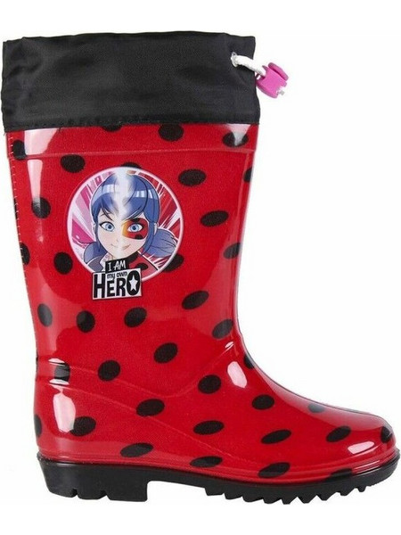 Παιδικές Μπότες Νερού Lady Bug Κόκκινο