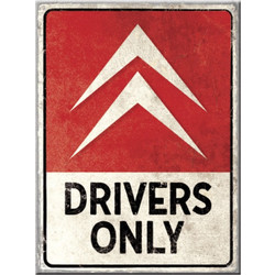 Nostalgic Μεταλλικό μαγνητάκι Citroen - Drivers Only