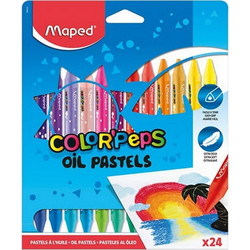 Λαδοπαστέλ Maped color΄peps 24τεμ. 864012