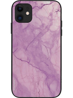 Sonique Marble Series Back Cover Violet (iPhone 11)
