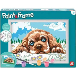 Paint & Frame Ζωγραφίζω Με Αριθμούς Loving Puppy
