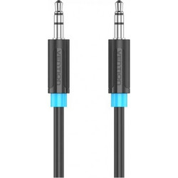 VENTION TRS 3.5mm Male to Male Audio Cable 0.8M Black (VAS-A65-B080) (VENVAS-A65-B080)
