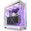 NZXT H6 Air Flow RGB White Gaming Midi Tower Κουτί Υπολογιστή RGB με Πλαϊνό Παράθυρο