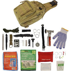 Κιτ επιβίωσης Outdoor/Camping με τσάντα μεταφοράς