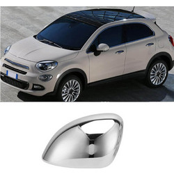 Καπάκι Καθρέφτη Για Fiat 500 X 2015-2019 / 2019+ Χρώμιο Αριστερό 1 Τεμάχιο