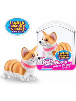 Zuru Pets Alive Booty Shakin Κουτάβι 4 Σχέδια