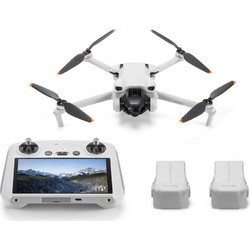 DJI Mini 3 Fly More Combo (DJI RC) Mini FPV Drone με Κάμερα 4K 30fps