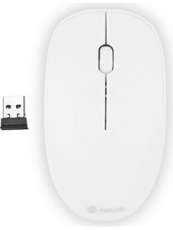NGS Fog Ασύρματο Ποντίκι White