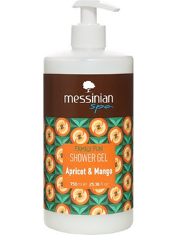 Messinian Spa Apricot & Mango Αφρόλουτρο σε Gel 750ml