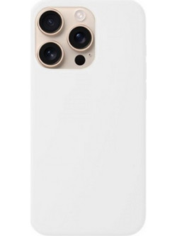 Θήκη Rubber Ενισχυμένης Σιλικόνης για iPhone 16 Pro Λευκό