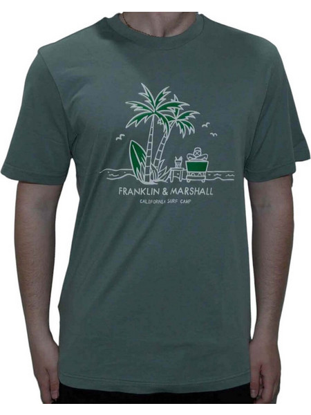 Aνδρικό t-shirt / FRANKLIN & MARSHALL / JM3260.000.1018POT