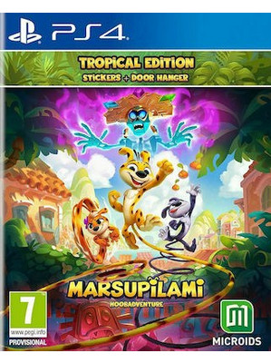 Marsupilami Hoobadventure Tropical Edition PS4