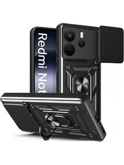 Tech-Protect Camshield Pro Θήκη Back Cover Black (Xiaomi Redmi Note 14 4G)