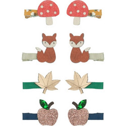 Mimi & Lula Τσιμπιδάκια Μαλλιών 8τμχ Autumn Forest Mini Clips