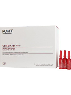 Korff Collagen Age Filler Boosting Αντιγηραντικό Serum Προσώπου με Κολλαγόνο 7τμχ