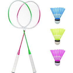 Σετ Ρακέτες Badminton Πλαστική με Μπάλες 66cm - 5 τμχ