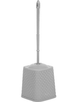 Πιγκάλ Μπάνιου Πλαστικό Γκρι Diamond 40cm