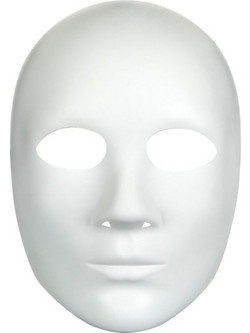 Μάσκα Λευκή Full Face 1113869