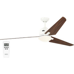 CasaFan Eco Aviatos 162 WE-WE Ανεμιστήρας Οροφής 162cm 31W με Φως & Τηλεχειριστήριο Ασημί