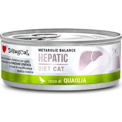 Disugual Metabolic Balance Adult Hepatic Diet with Quail 85gr
