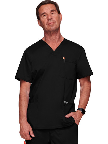 Ανδρική Μπλούζα Cherokee Revolution | V-Neck | 3 Τσέπες | Black