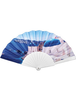 12 ΤΕΜ ΒΕΝΤΑΛΙΑ ΜΕ ΝΗΣΙ ''GREECE'' 43x23cm