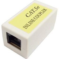 Masterlan CB03-5E-MS coupling UTP white, Cat.5e, RJ45-RJ45