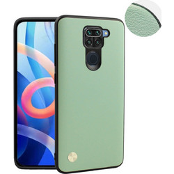 Bodycell Vegan Cover Θήκη Xiaomi Redmi Note 9 Light Green