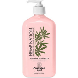 Australian Gold Hemp Nation White Peach & Hibiscus After Sun Κρέμα Σώματος 535ml