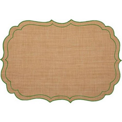 Σουπλά Σετ 4 Τεμαχίων Ninette Raffia/Artichoke La Gallina Matta (36x52 cm)