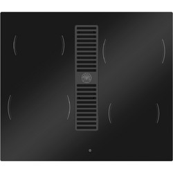 Bertazzoni P604ICH30NP Κεραμική Εστία Αυτόνομη με Ενσωματωμένο Απορροφητήρα & Λειτουργία Κλειδώματος 60x51.5cm