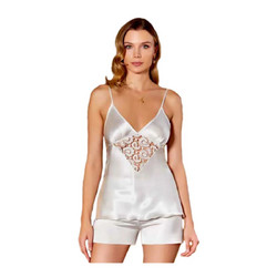 FMS Babydoll Καλοκαιρινό Σατέν Λευκό JES310B-020