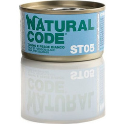 Natural Code ST05 Adult Sterilised with Tuna & White Fish 85gr