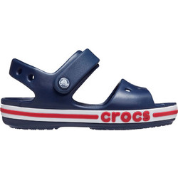 Crocs Παιδικά Παπούτσια Θαλάσσης Ανατομικά Navy Μπλε Κόκκινα 211054-4CC