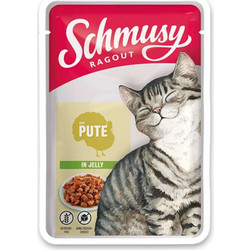 Finnern Schmusy Ragout Adult Grain Free with Turkey in Jelly 100gr