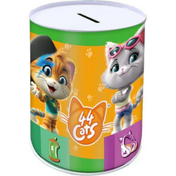 Κουμπαράς Μεταλλικός 44 Cats Orange Διακάκης 000502273