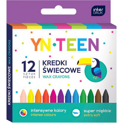 Yn Teen Κηρομπογιές Σετ 12τμχ