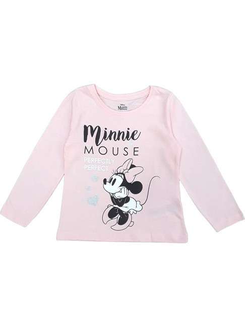 Disney Minnie Παιδική Μπλούζα Μακρυμάνικη Ροζ 8020942