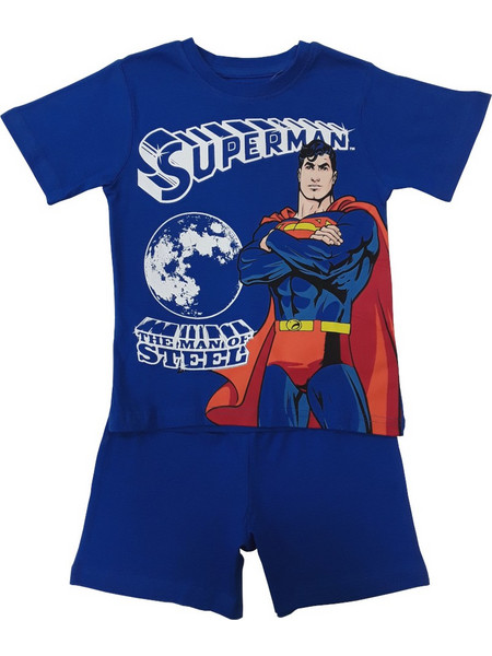 Πιτζάμα Καλοκαιρινή Superman Blue 80102030001