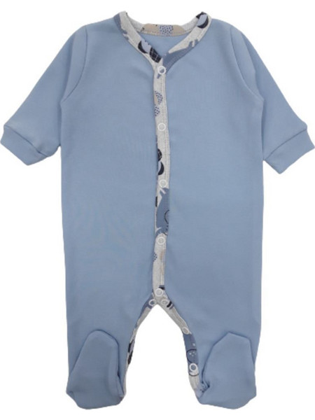 Jukki Φορμάκι Μακρυμάνικο για Αγόρι 5904506813056 Grey/Blue