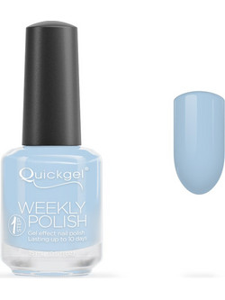 Quickgel 207 Ice Blue Gloss Βερνίκι Νυχιών Μακράς Διαρκείας 15ml