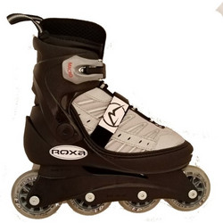Roxa Fire Skate Inline Rollers Μαύρα Εκρού