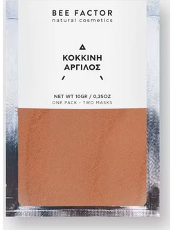 Bee Factor Red Clay Κρεμώδης Μάσκα Προσώπου με Άργιλο 10gr