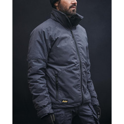 Μπουφάν Ψύχους 1158 AllroundWork Snickers Steel Grey - Black - 5804