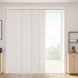 Περσίδες VEVOR Panel Track, Επεκτάσιμη ράγα από 116 cm έως 218 cm W, Trimmable Panel Curtains Up έως 243 cm H, Κάθετες περσίδες συσκότισης για συρόμενες πόρτες, πόρτες βεράντας, διαχωριστικό δωματίου,