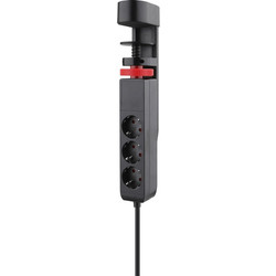REV Steckdosenleiste 3-fach για Tischmontage mit USB 0015728512