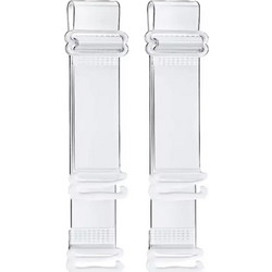 Τιράντα Σουτιέν Σιλικόνης Διάφανη 2τεμ. 20mm. x 45cm
